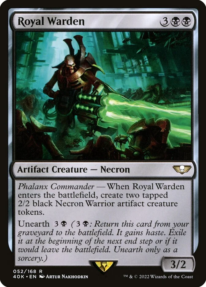 Royal Warden (Warhammer 40,000 Commander) - Magic: The Gathering in TCG Land