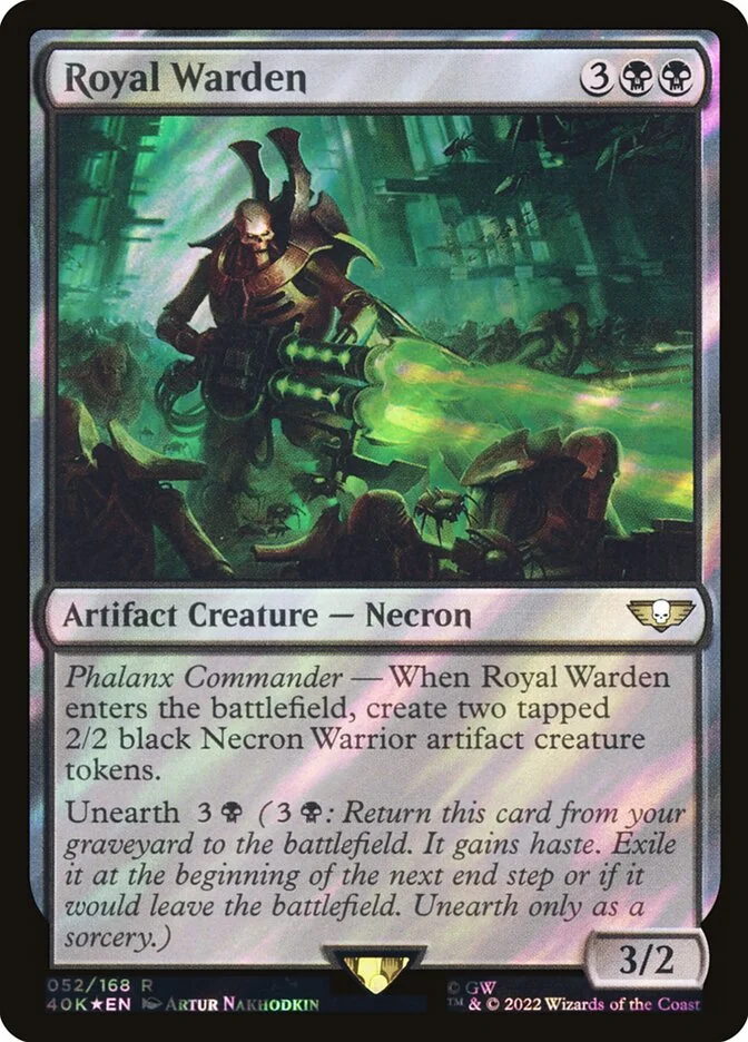 Royal Warden (Warhammer 40,000 Commander) - Magic: The Gathering in TCG Land