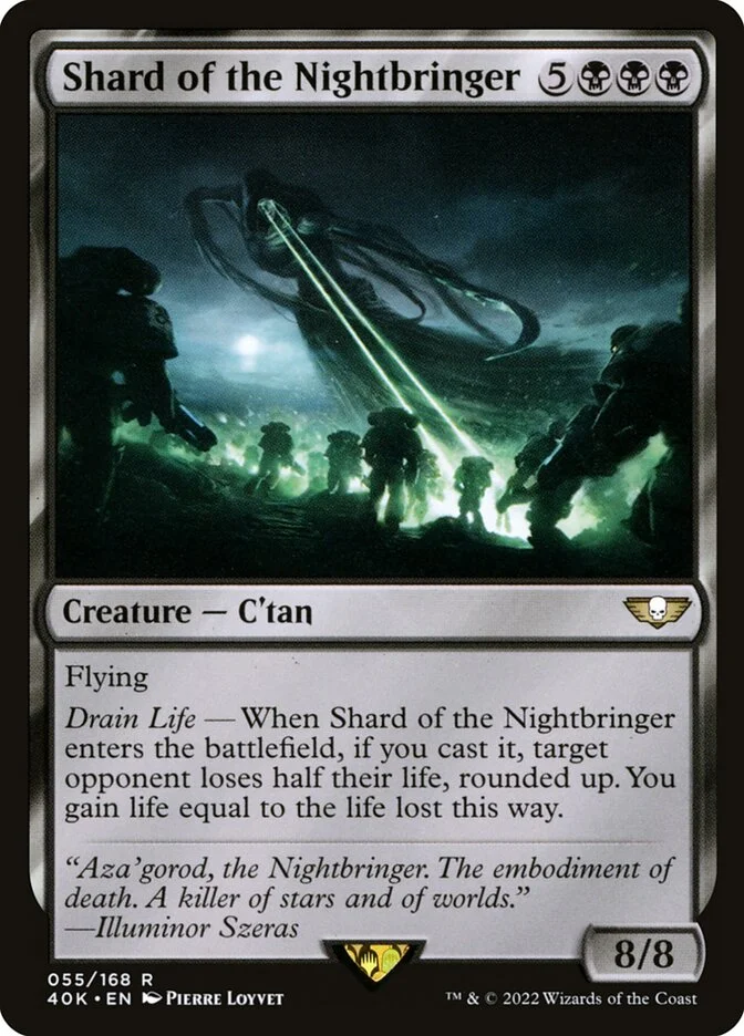Shard of the Nightbringer (Warhammer 40,000 Commander) - Magic: The Gathering in TCG Land