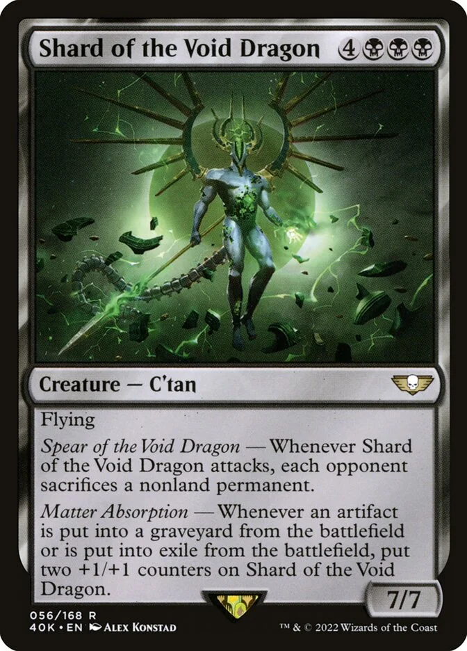 Shard of the Void Dragon (Warhammer 40,000 Commander) - Magic: The Gathering in TCG Land