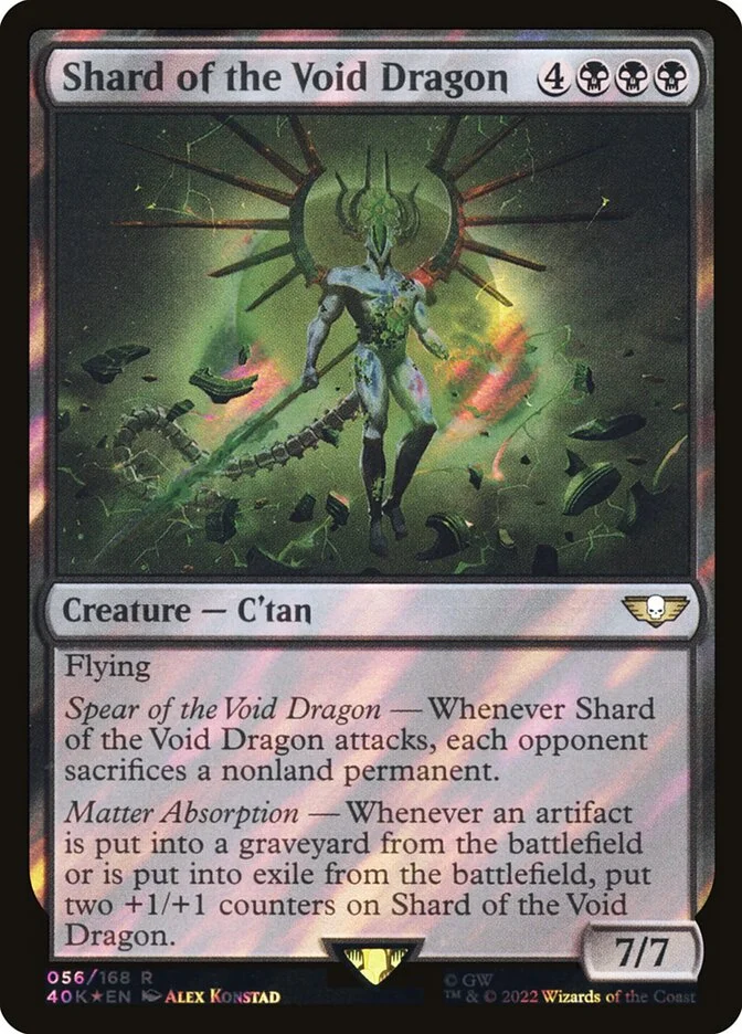 Shard of the Void Dragon (Warhammer 40,000 Commander) - Magic: The Gathering in TCG Land