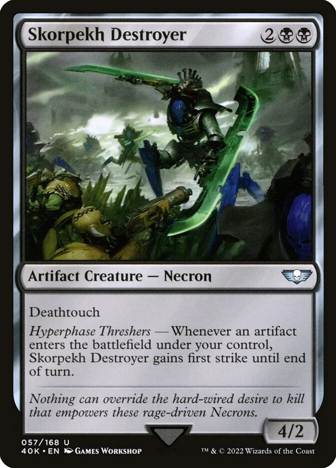 Skorpekh Destroyer (Warhammer 40,000 Commander) - Magic: The Gathering in TCG Land