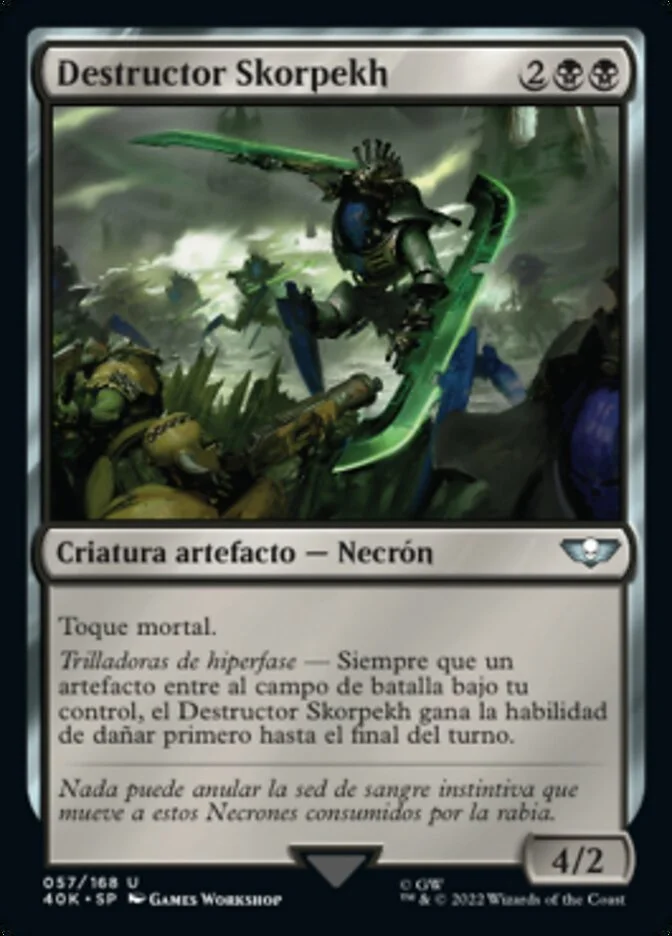 Destructor Skorpekh (Warhammer 40,000 Commander) - Magic: The Gathering in TCG Land