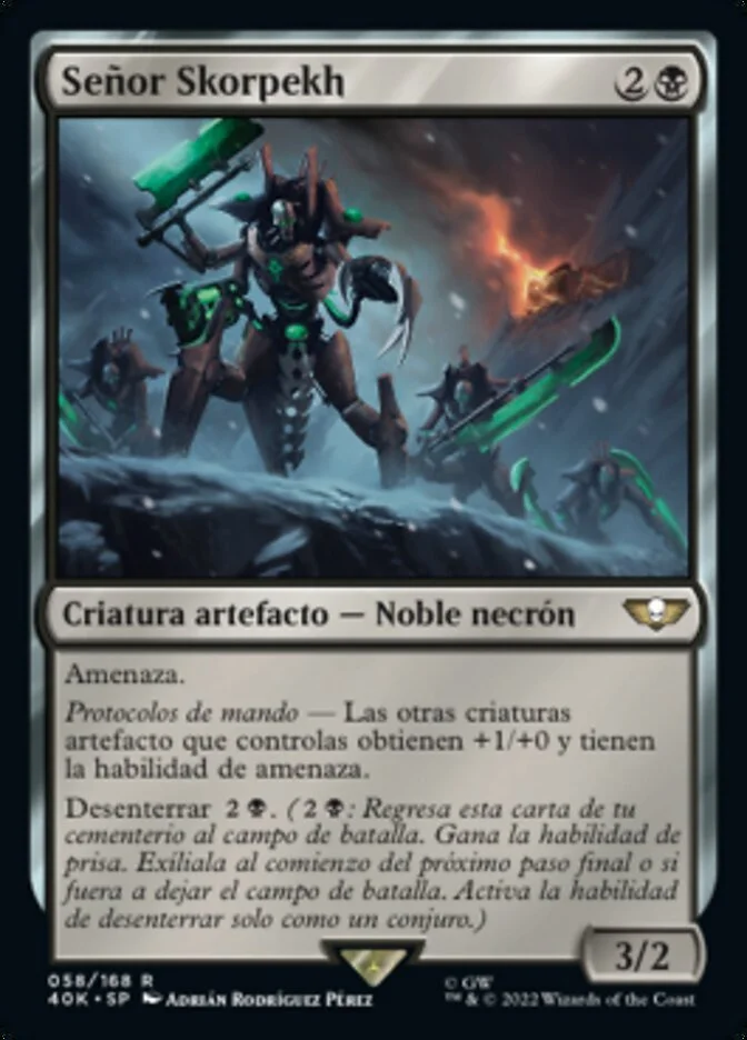 Señor Skorpekh (Warhammer 40,000 Commander) - Magic: The Gathering in TCG Land