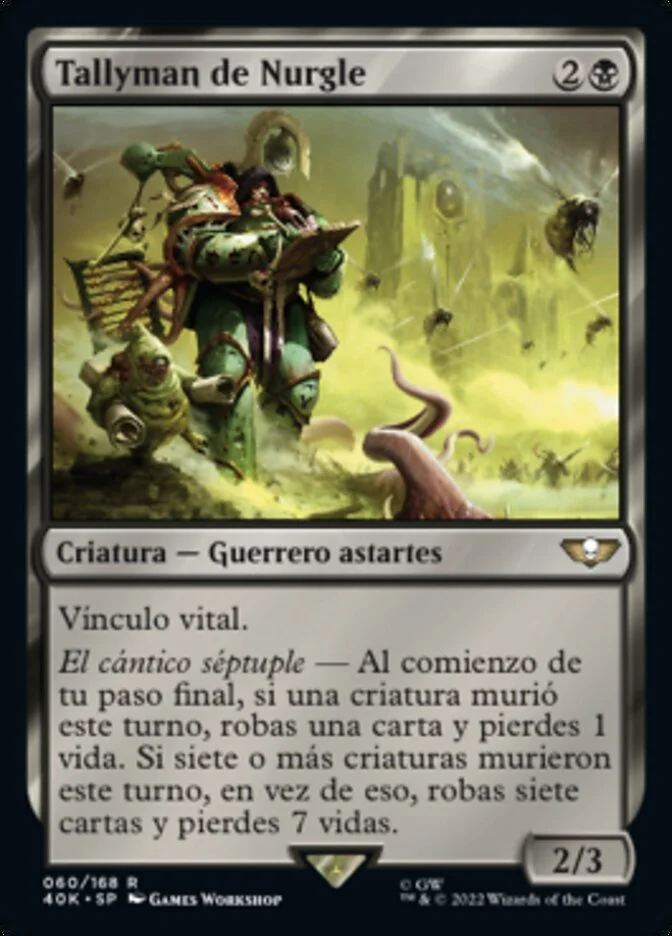Tallyman de Nurgle (Warhammer 40,000 Commander) - Magic: The Gathering in TCG Land México
