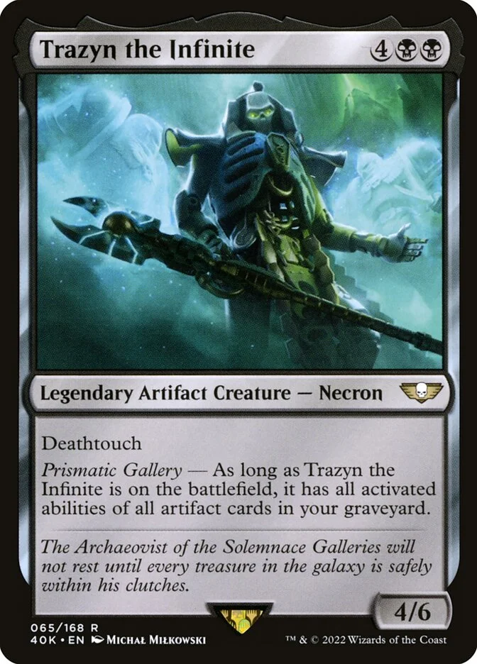 Trazyn the Infinite (Warhammer 40,000 Commander) - Magic: The Gathering in TCG Land