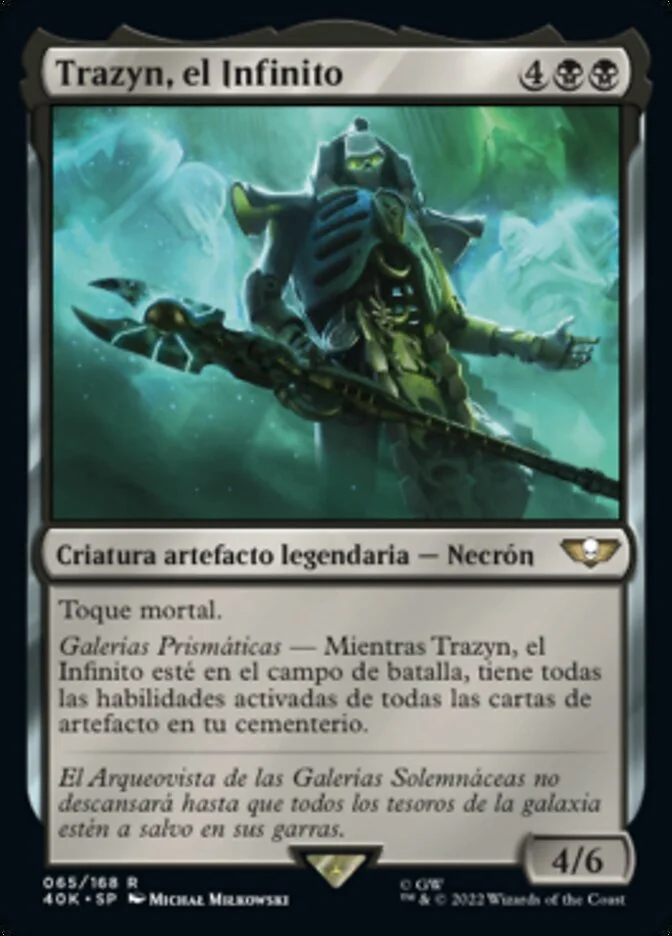 Trazyn, el Infinito (Warhammer 40,000 Commander) - Magic: The Gathering in TCG Land