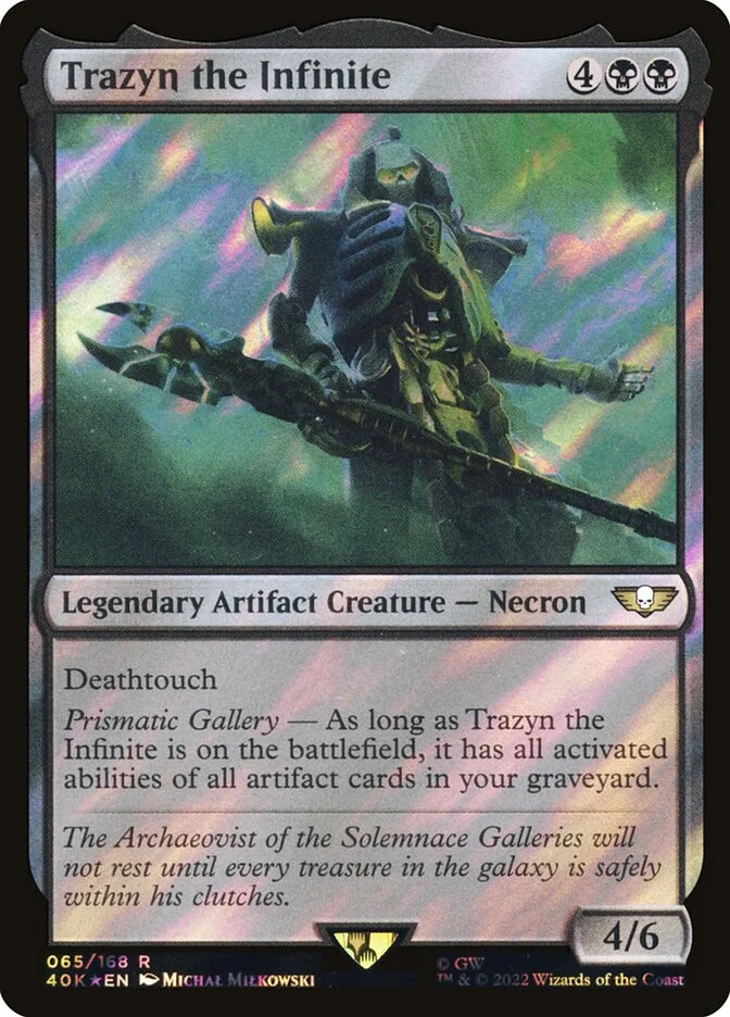 Trazyn the Infinite (Warhammer 40,000 Commander) - Magic: The Gathering in TCG Land