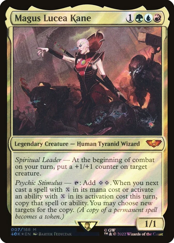 Magus Lucea Kane (Warhammer 40,000 Commander) - Magic: The Gathering in TCG Land