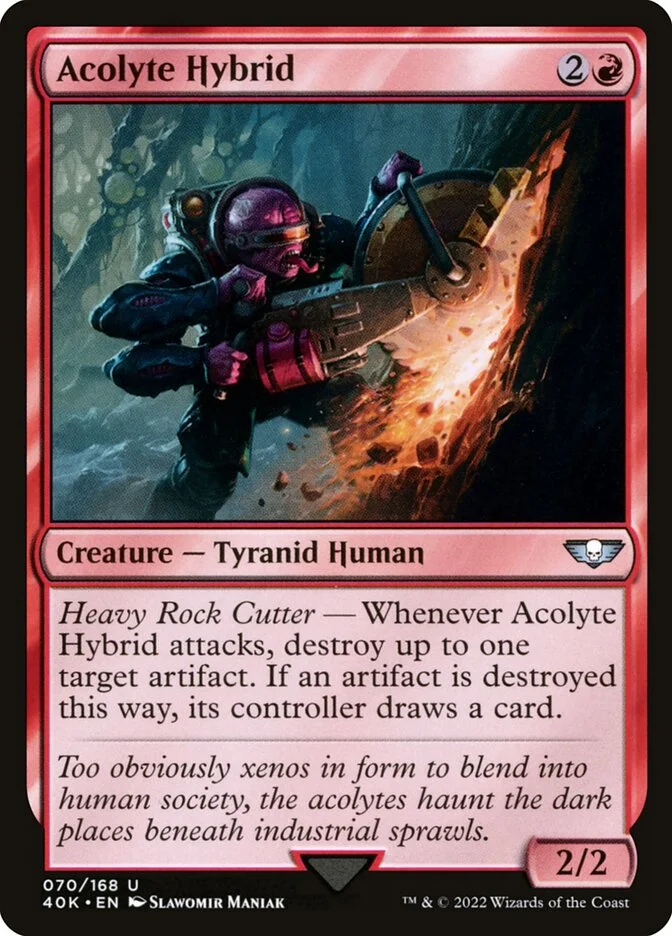 Acolyte Hybrid (Warhammer 40,000 Commander) - Magic: The Gathering in TCG Land