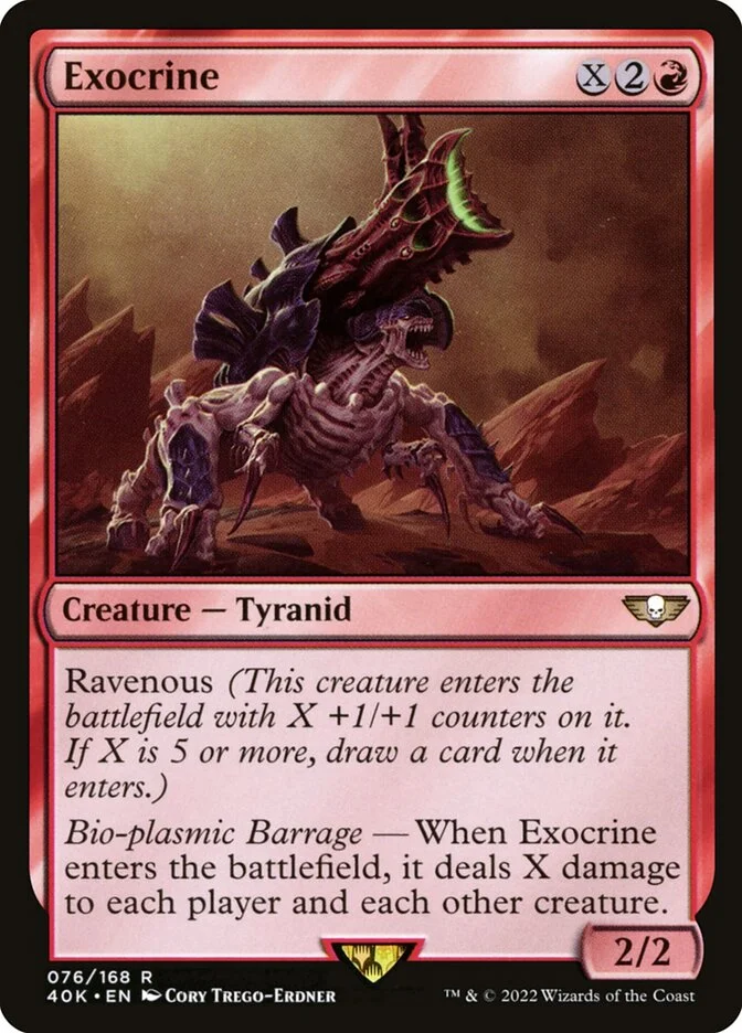 Exocrine (Warhammer 40,000 Commander) - Magic: The Gathering in TCG Land