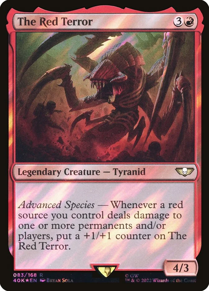 The Red Terror (Warhammer 40,000 Commander) - Magic: The Gathering in TCG Land