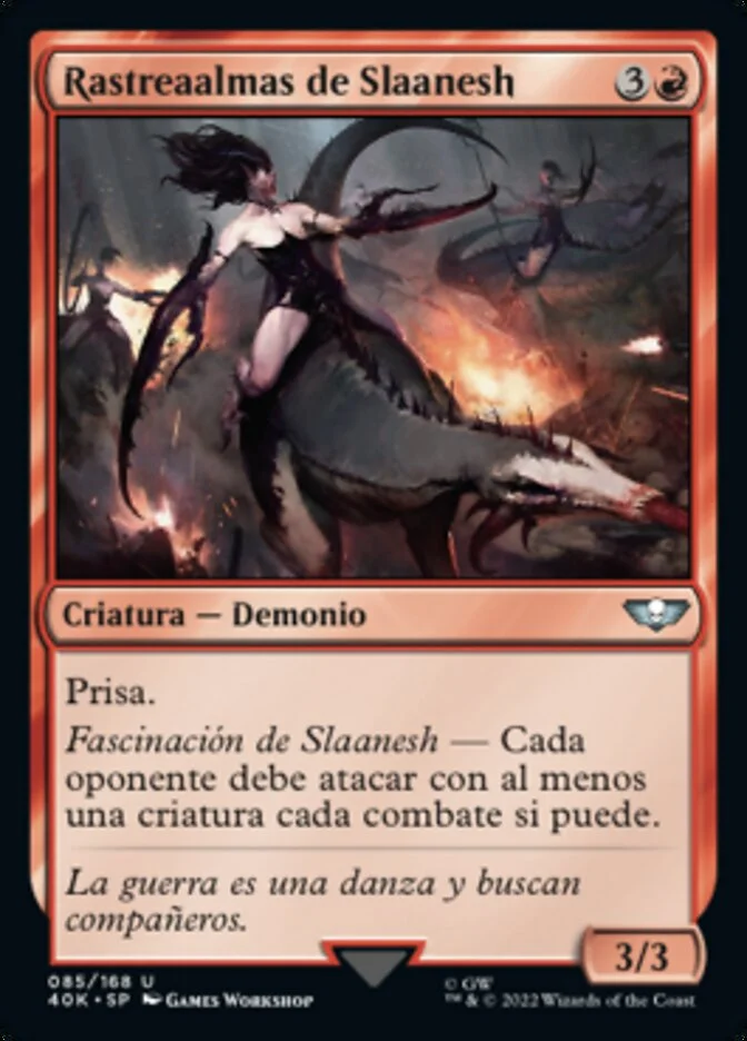 Rastreaalmas de Slaanesh (Warhammer 40,000 Commander) - Magic: The Gathering in TCG Land
