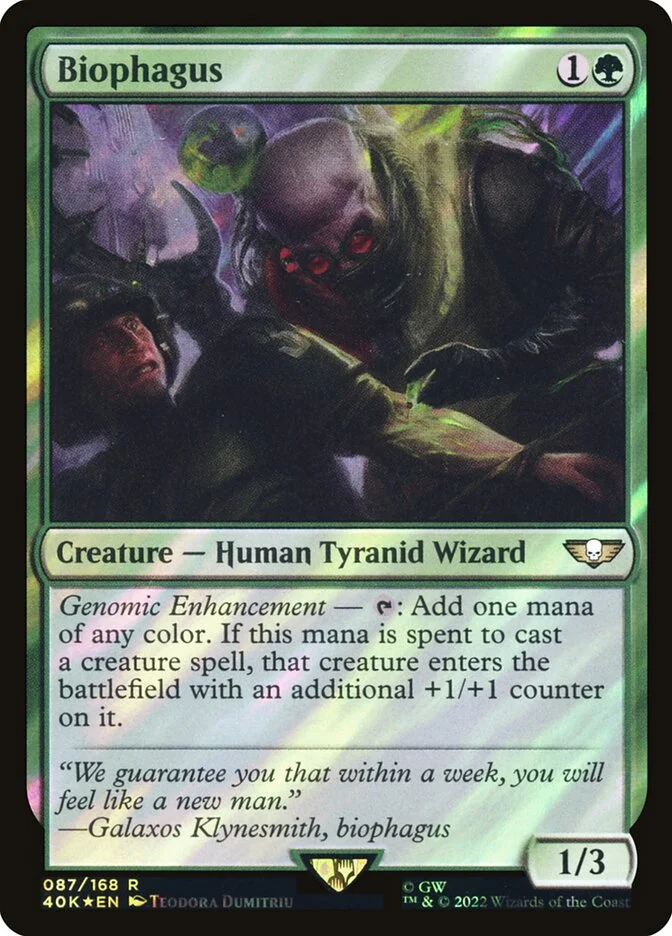 Biophagus (Warhammer 40,000 Commander) - Magic: The Gathering in TCG Land