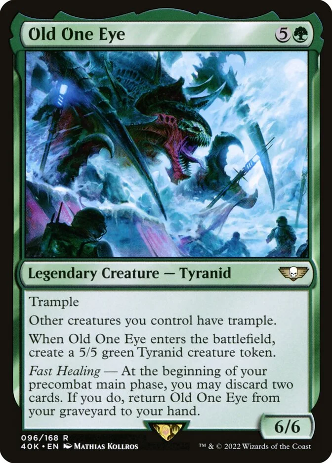 Old One Eye (Warhammer 40,000 Commander) - Magic: The Gathering in TCG Land