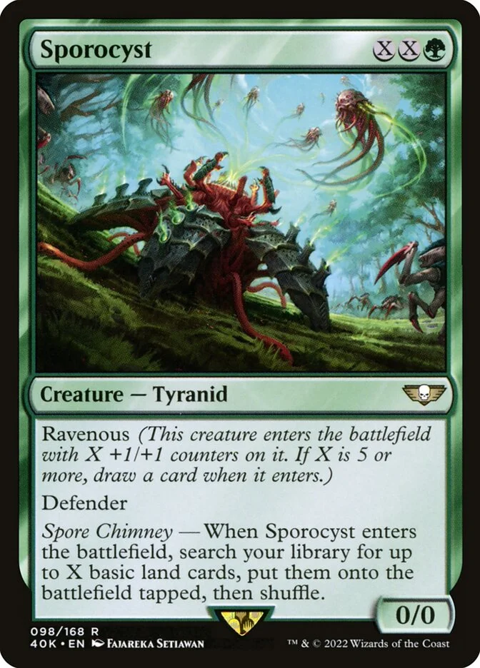 Sporocyst (Warhammer 40,000 Commander) - Magic: The Gathering in TCG Land