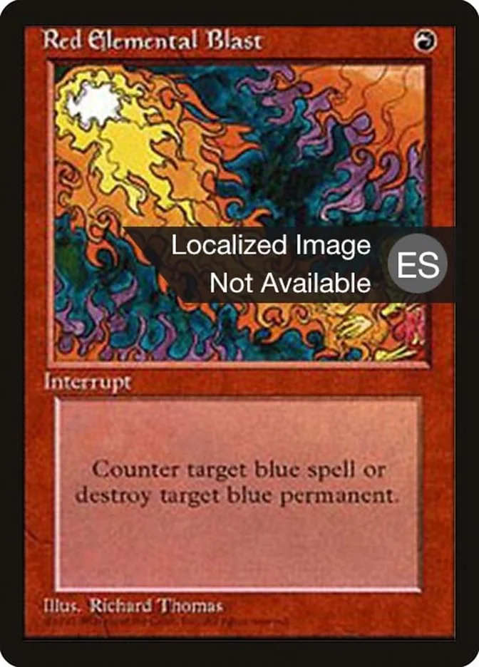 Ráfaga elemental roja (Fourth Edition Foreign Black Border) - Magic: The Gathering in TCG Land