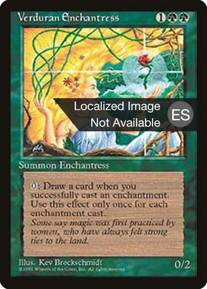 Encantadora de las plantas (Fourth Edition Foreign Black Border) - Magic: The Gathering in TCG Land