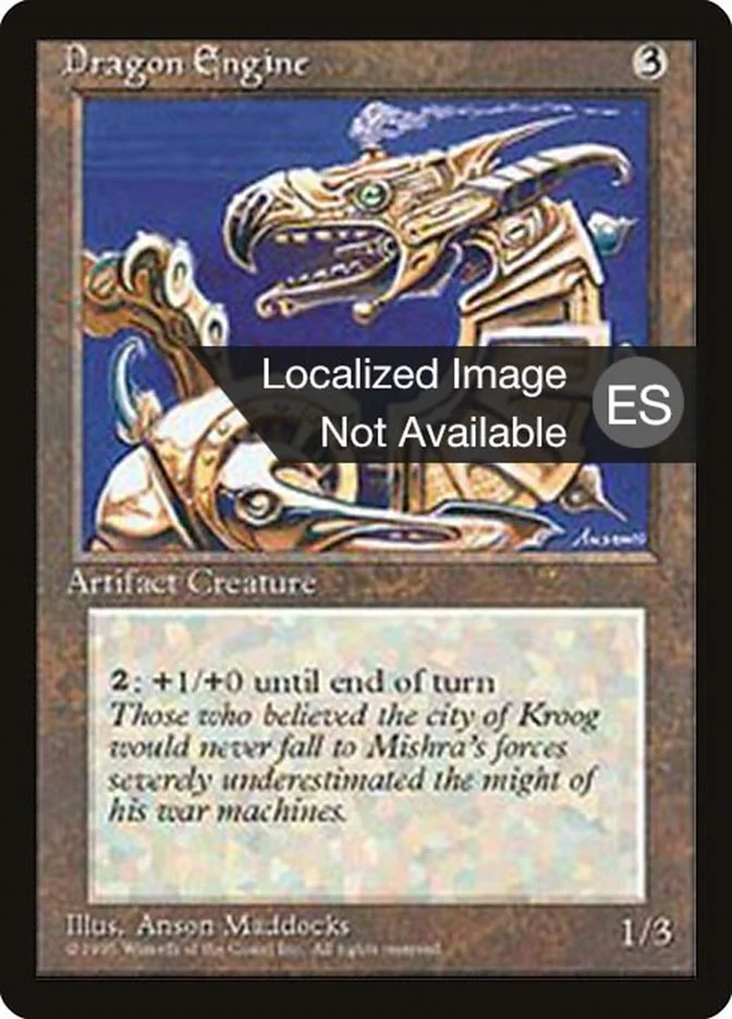 Dragón de vapor (Fourth Edition Foreign Black Border) - Magic: The Gathering in TCG Land