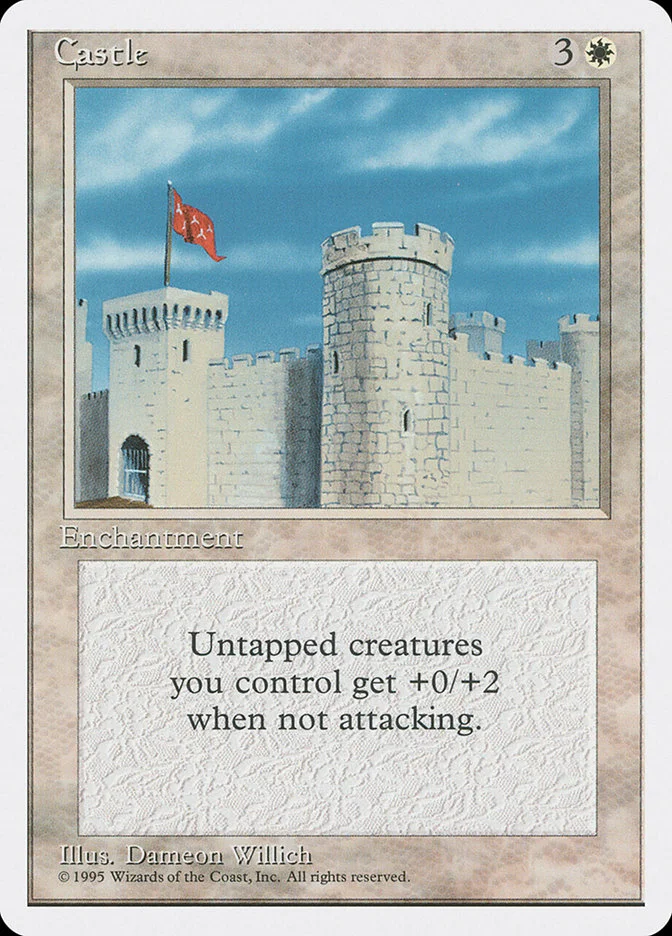 Castle (Fourth Edition) - Magic: The Gathering in TCG Land