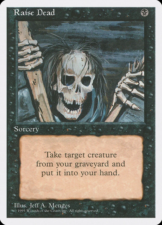 Raise Dead (Fourth Edition) - Magic: The Gathering in TCG Land