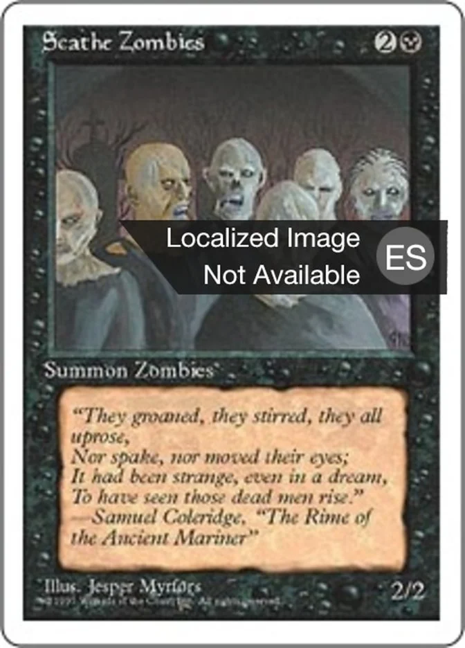 Zombies dañinos (Fourth Edition) - Magic: The Gathering in TCG Land