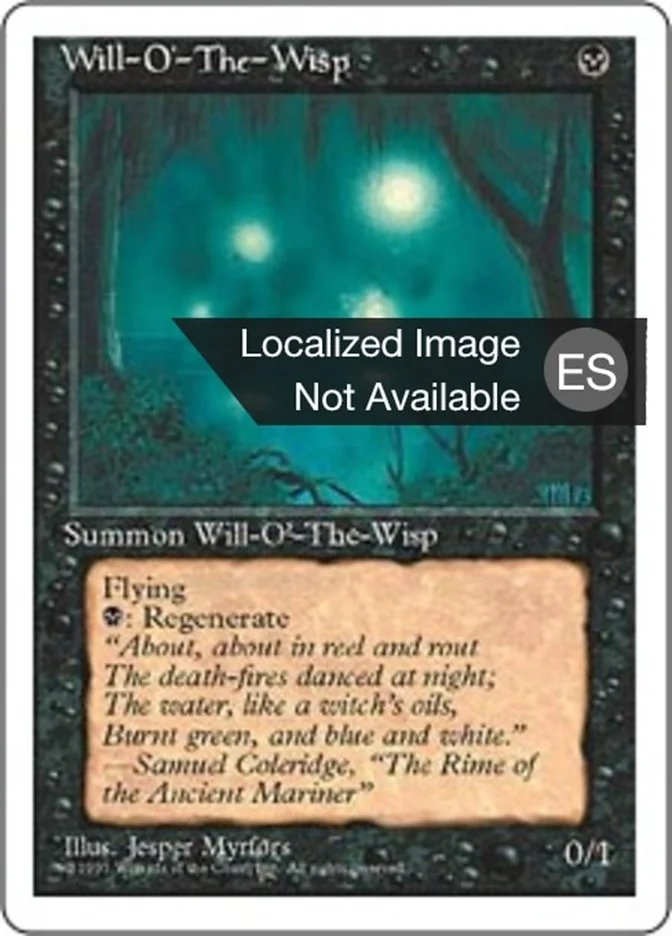 Fuego fatuo (Fourth Edition) - Magic: The Gathering in TCG Land
