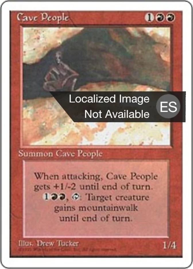 Cavernícolas (Fourth Edition) - Magic: The Gathering in TCG Land