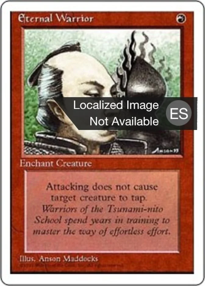 Guerrero eterno (Fourth Edition) - Magic: The Gathering in TCG Land