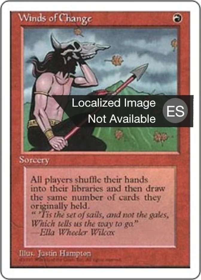Vientos del cambio (Fourth Edition) - Magic: The Gathering in TCG Land México