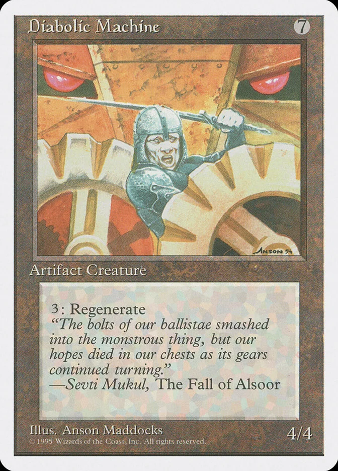 Diabolic Machine (Fourth Edition) - Magic: The Gathering in TCG Land