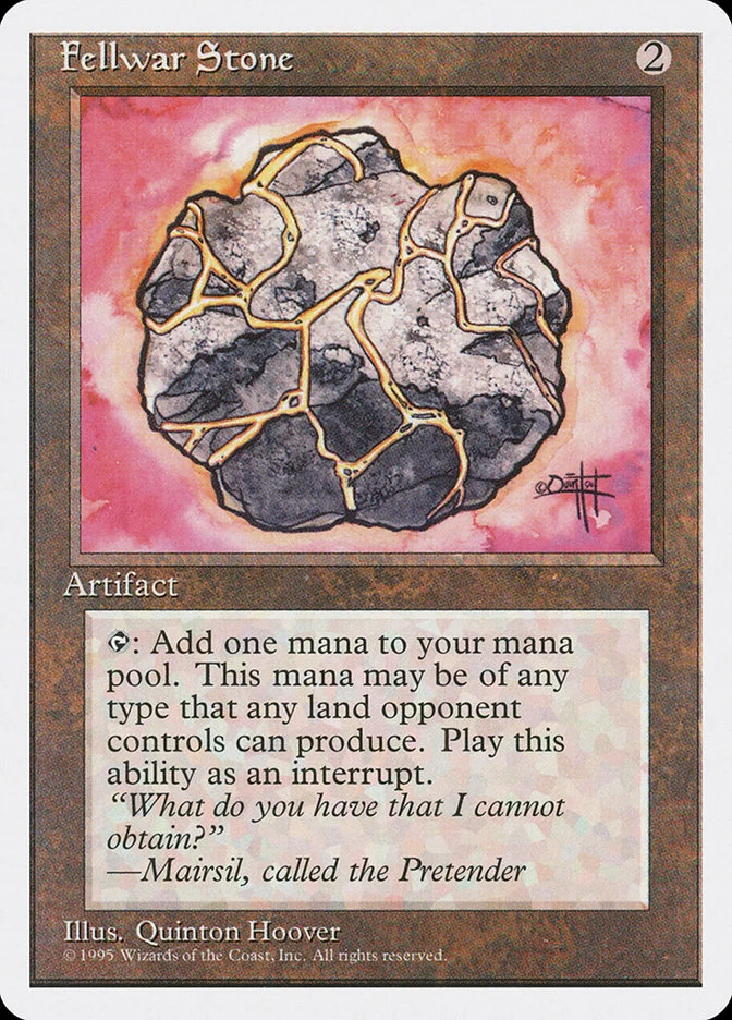 Fellwar Stone (Fourth Edition) - Magic: The Gathering in TCG Land