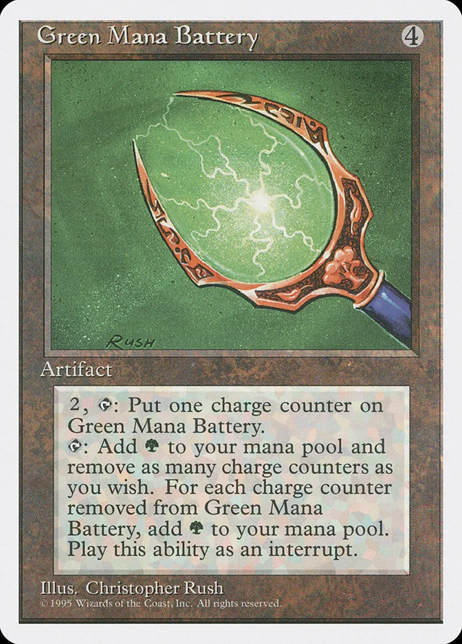 Green Mana Battery (Fourth Edition) - Magic: The Gathering in TCG Land México