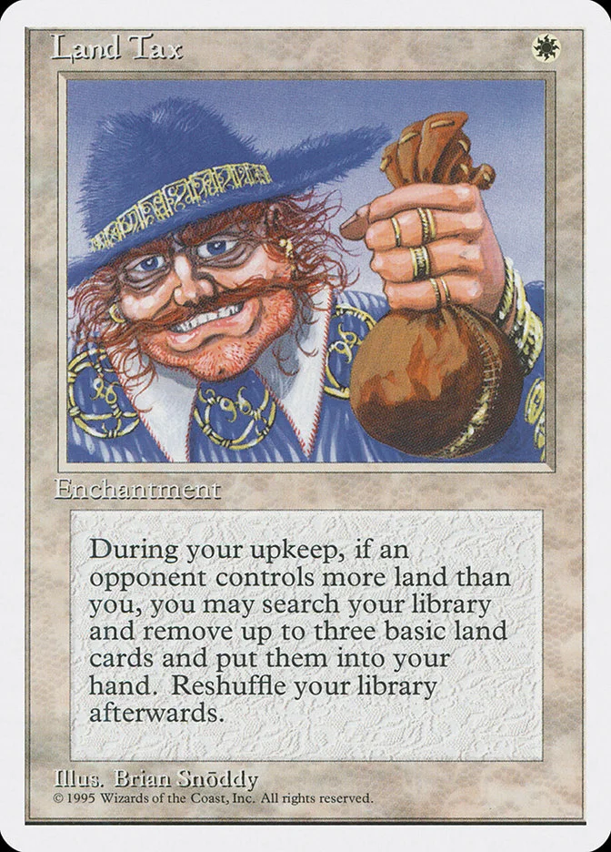 Land Tax (Fourth Edition) - Magic: The Gathering in TCG Land