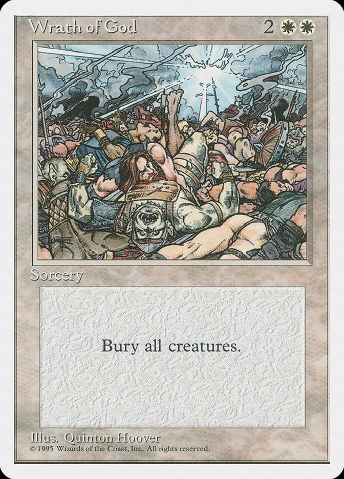 Wrath of God (Fourth Edition) - Magic: The Gathering in TCG Land