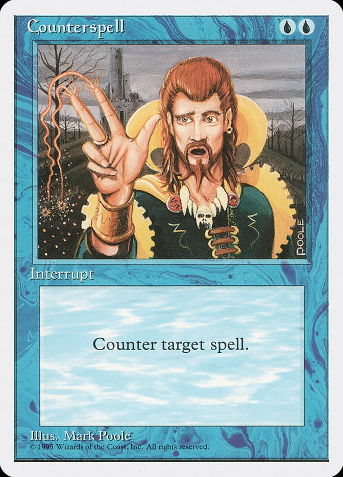 Counterspell (Fourth Edition) - Magic: The Gathering in TCG Land