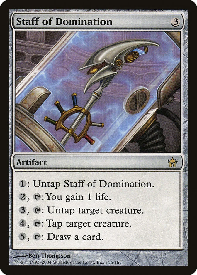 Staff of Domination (Fifth Dawn) - Magic: The Gathering in TCG Land México