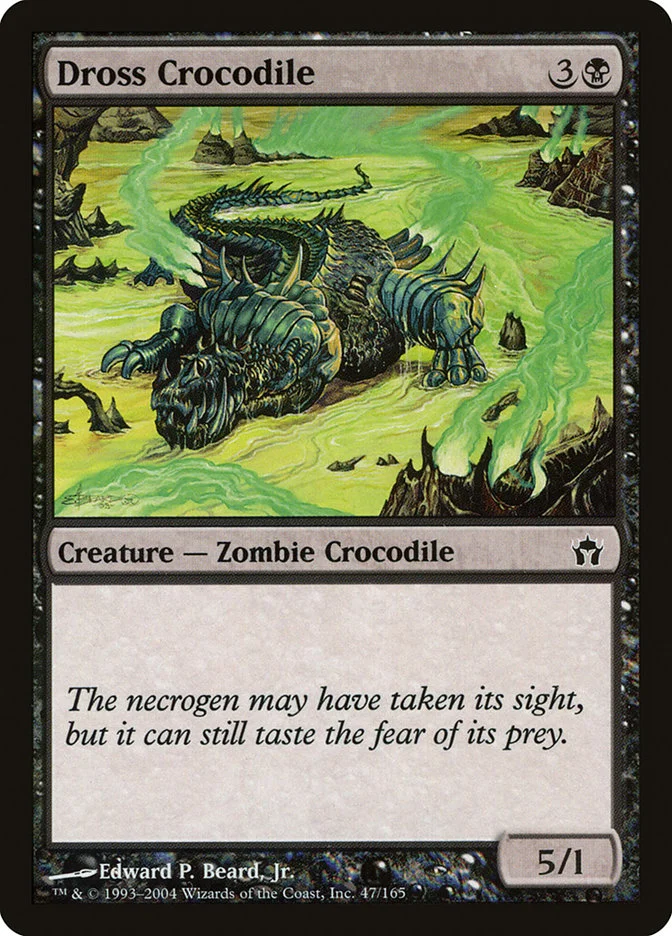 Dross Crocodile (Fifth Dawn) - Magic: The Gathering in TCG Land