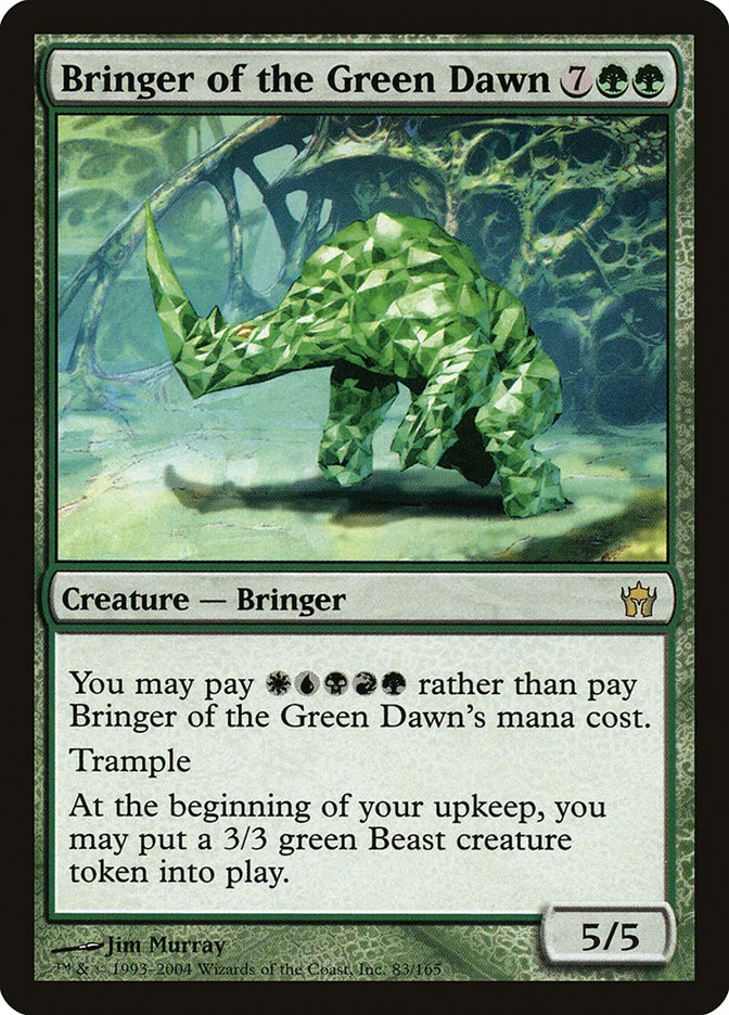 Bringer of the Green Dawn (Fifth Dawn) - Magic: The Gathering in TCG Land