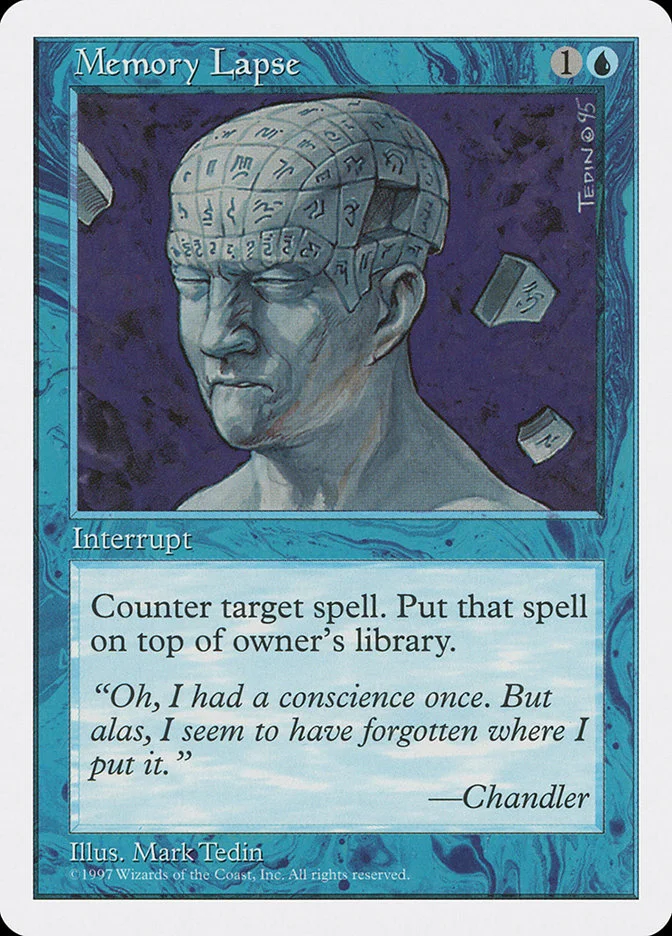 Memory Lapse (Fifth Edition) - Magic: The Gathering in TCG Land
