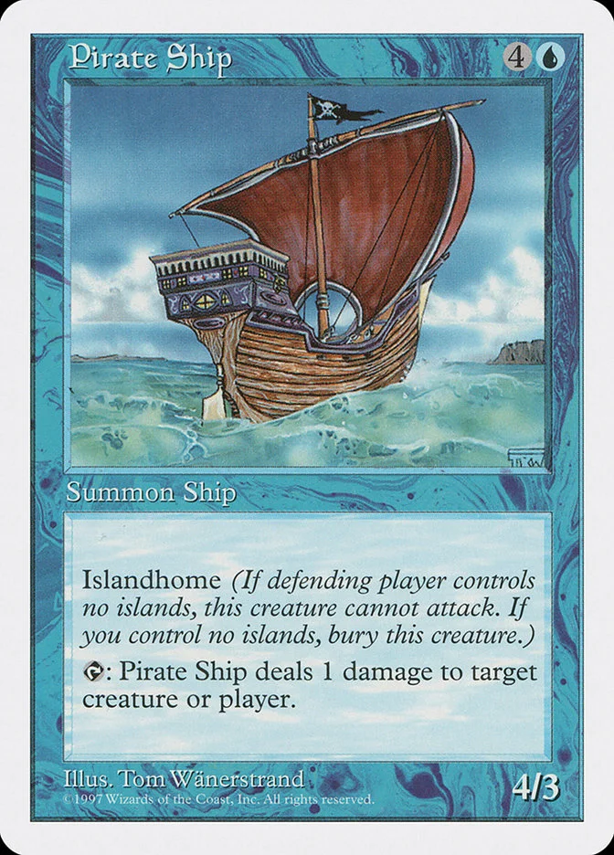 Pirate Ship (Fifth Edition) - Magic: The Gathering in TCG Land