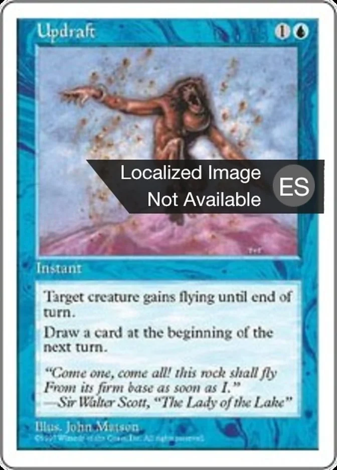 Corriente ascendente (Fifth Edition) - Magic: The Gathering in TCG Land