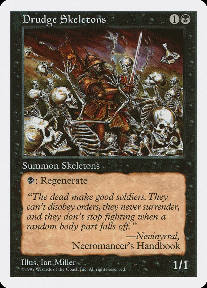 Drudge Skeletons (Fifth Edition) - Magic: The Gathering in TCG Land
