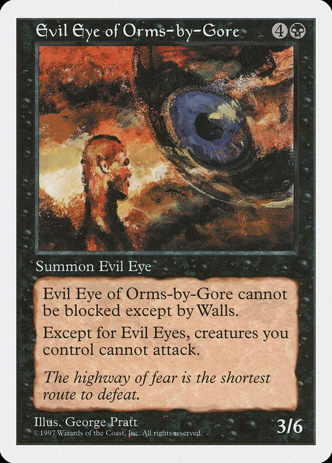 Evil Eye of Orms-by-Gore (Fifth Edition) - Magic: The Gathering in TCG Land