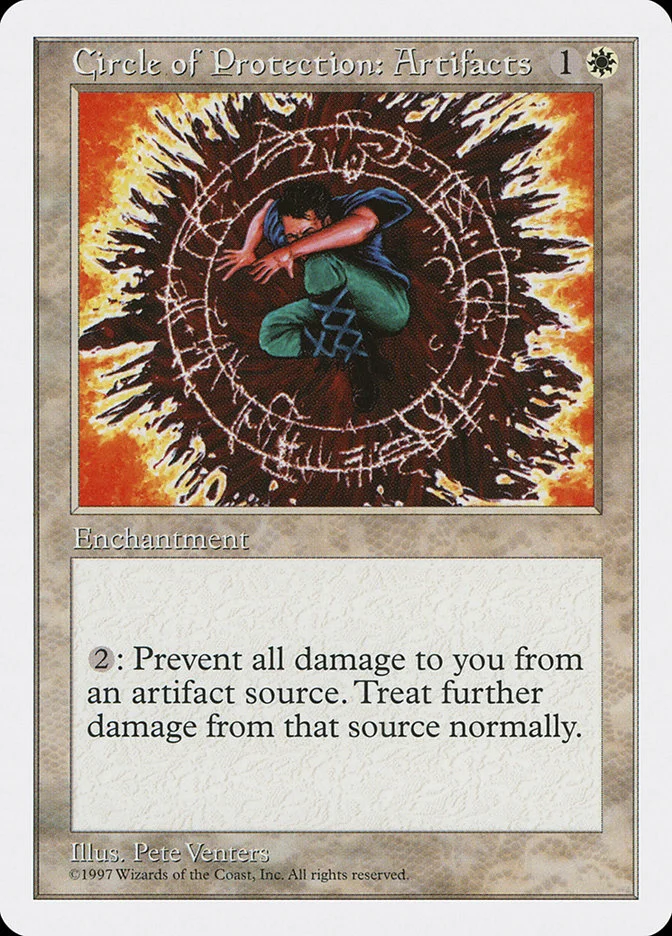 Circle of Protection: Artifacts (Fifth Edition) - Magic: The Gathering in TCG Land