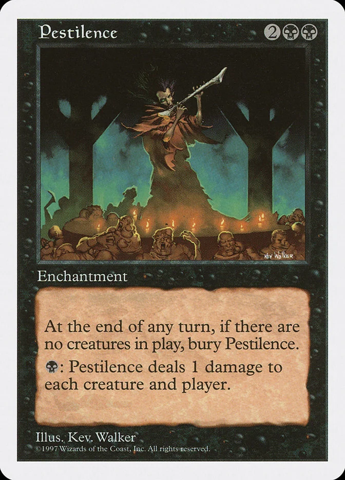Pestilence (Fifth Edition) - Magic: The Gathering in TCG Land