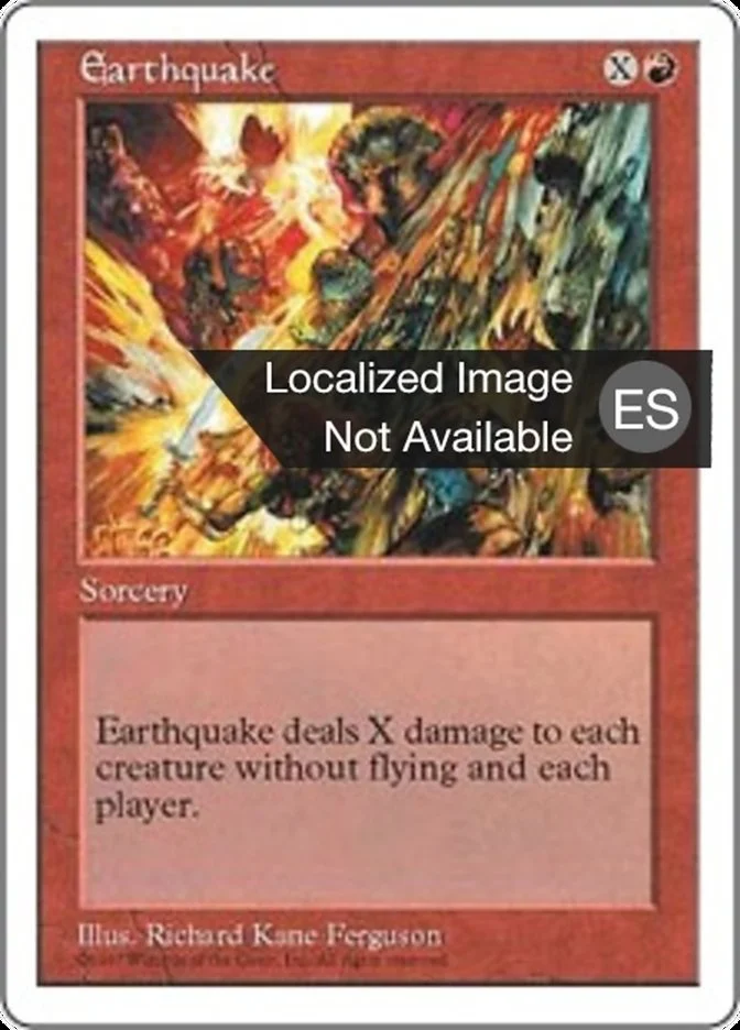 Terremoto (Fifth Edition) - Magic: The Gathering in TCG Land