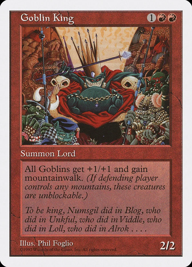 Goblin King (Fifth Edition) - Magic: The Gathering in TCG Land