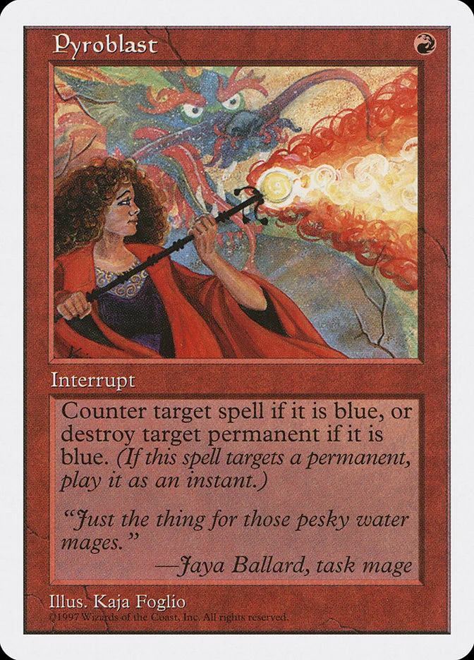 Pyroblast (Fifth Edition) - Magic: The Gathering in TCG Land