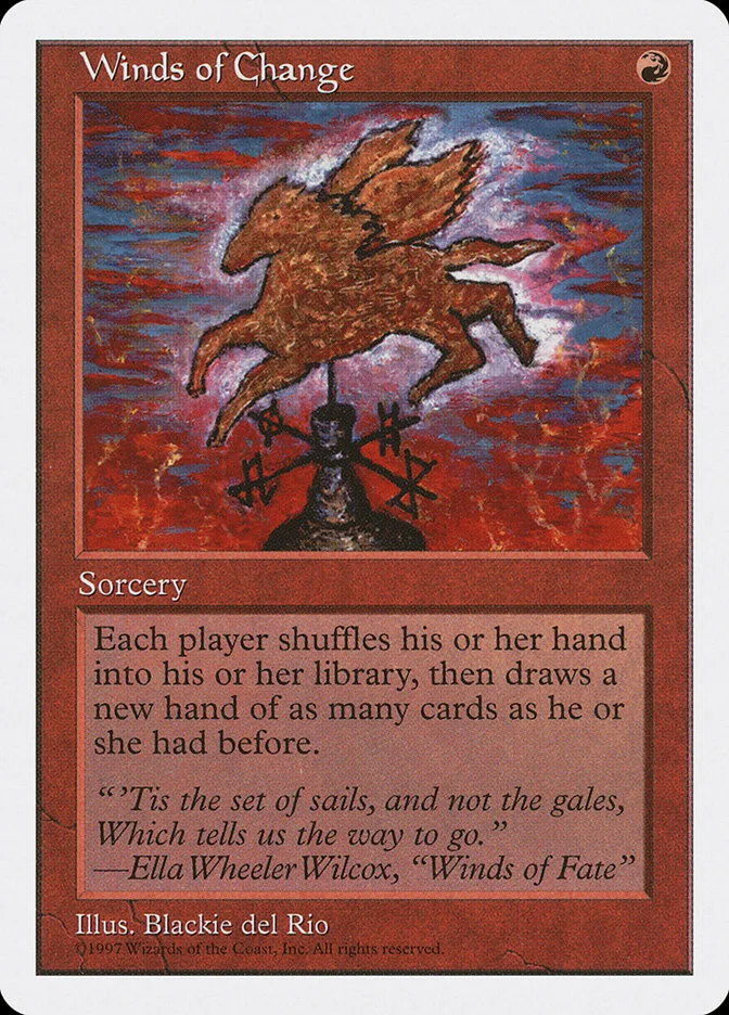 Winds of Change (Fifth Edition) - Magic: The Gathering in TCG Land
